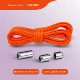 2024 New Round Elastic Laces Sneakers Shoelaces Without Ties No Tie Shoe Laces Kids Adult Quick Shoe Lace Rubber Bands for Shoes