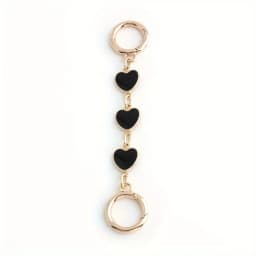 1PC Moon Shape Wallet Shoulder Bag Extension Chain with Alloy Spring Door Knocker for Underarm Bag Replacement Accessories