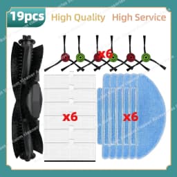 Compatible For Lubluelu SG60 SL60 SL60D SL61 / Tikom L9000 / L8000 Parts Main Side Brush Hepa Filter Mop Cloth Accessories