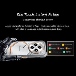 Blackview FORT 2 [No EU Charger] Rugged Smartphone 24(8+16)GB+256GB 5000mAh 18W Android 15  6.56'' HD+ IPS NFC/GPS  Dual SIM