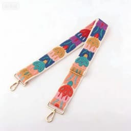 Vintage Style DIY Embroidery Shoulder Strap Multi-purpose Fashion Handbag Accessory Adjustable Comfortable Purse Strap