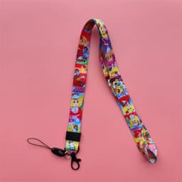 Beautiful Cartoon Styles Lanyard for Key Neck Strap Card ID Badge Holder Key Chain Key Holder Accessories