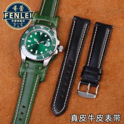 For any brand 18mm 20mm 21mm 22m With mat Genuine leather watch strap men cowhide watchband wristwatch band bracelet Accessories