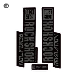 Front Fork Sticker for Rock Shox SID Road Bike MTB Race accessories decals Personalized Bicycle STICKER decoration