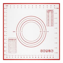 Lager Silicone Baking Mat Extra Thick Non Stick Baking Mat with Measurement Kitchen Fondant Dough Rolling Mat Oven Liner