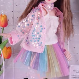 60cm BJD Doll's Clothes Skirts 1/3 bjd Wakatide's Winter Leather Suit fullset cloth for 60cm BJD Doll