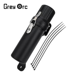 Universal Motorcycle Tool Tube Storage Box Waterproof Gloves Case for Honda BMW Yamaha Kawasaki - Durable Bike Accessory