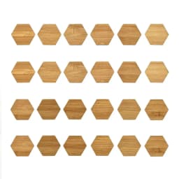 24/48PCS 1/12 Scale Dollhouse Floor Tiles Bamboo DIY Miniature Floor Board Photo Props Scene Model Wood Grain Floor Dollhouse