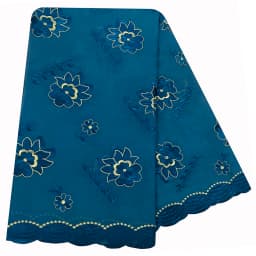 100% Cotton Fabric Rayon Cotton Thread Eembroidered Scarf High Quality African Women Hijab Muslim Scarf Dubai Excellent Style