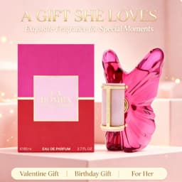 Carolina Herrera La Bomba Eau de Parfum Spray for Women 2.7oz Long Lasting Luxury Feminine Fragrance Daily Dating Perfume Gift