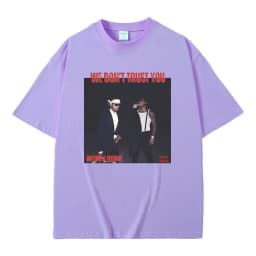 Rapper Future & Metro Boomin We Don't Trust You Album Music Merch T Shirts Men Hip Hop Kendrick Lamar Tee Male Oversized T-shirt