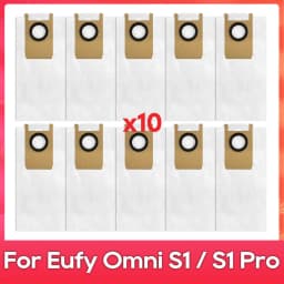 Fit For ( Eufy Omni S1 / S1 Pro / T2071 / T2080 ) Part Accessory Main Side Brush Mop Hepa Filter Dust Bag Replacement Kit