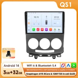 Hizpo 2 Din For MAZDA 5 2005 2006 2007 2008 2009 2010 Car Radio Multimedia Video Player Navigation GPS Carplay Android Auto RDS