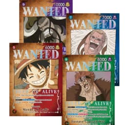 Diy One Piece Wanted Poster Japanese Sets Luffy Ace Sabo Roger Op13 Sec Sp Eustass Kid Op01-051 Op09-004 Shanks Op09-093 Teach