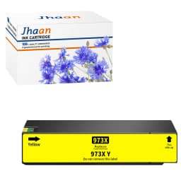 Jhaan 973X Ink Cartridges Compatible with HP 973X Cartridges HP PageWide Pro 352dn 452dn Pro 477dw 477dn 377dw MFP 552dw 577dw