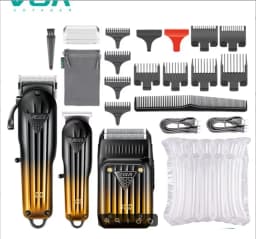 VGR 644 gradient hair cutting combination electric shaver rechargeable professional men's hair clipper carving electric pusher