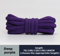 Durable Oval Polyester Flat Shoe Lace Semicircle Sports Shoelaces Classic Casual Boots Shoestrings for Adult Unisex