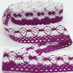 5Yards 1-6cm Crocheted Webbing Cotton Lace Trims for Handmade DIY Sewing Garments Accessories Wedding Deco Gift Floral Packing