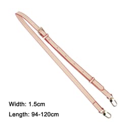 Leather Bag Strap Drawstring Shoulder Crossboday Strap Replacement Belt for Bucket Bag Women Customized Handbag Handles