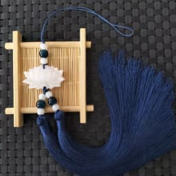 Plastic/Resin Lotus Sash Pendant Hanfu Accessories Double Tassels Streamer Waist Hanging Tassels Waist Ornament Ethnic Fashion