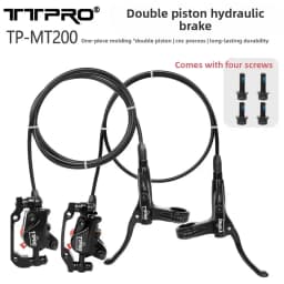TTPRO MT200 Double Piston Hydraulic Disc Brake Set, Mountain Bike Hydraulic Disc Brake, MTB Hydraulic Brake