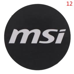 Power Supply 80plus Certification Computer Host Fan Sticker Exhaust Fans Label Chassis Fan Stickers Graphics Card Fans Sticker