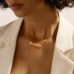 Custom Name Necklace for Women Personalised Cursive Letter Pendant Stainless Steel Jewelry Men Chain Choker Collar New 2026