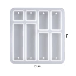 Earring Pendant Silicone Mold Epoxy Resin Mixed Style Jewelry Making Casting Molds DIY Charms Pendant Mould Creative Craft DIY