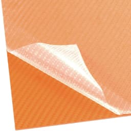 1piece Orange Carbon Fiber Kydex Thermoplastic Board for DIY Knife Sheath Gun Case Making Material - Kydex Holster Material