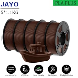 JAYO PLA Plus 3D Printer Filament 5 Rolls Filament PLA PLUS 23 Colors 1.75mm FDM 3D Printer Materials Support Free Combination