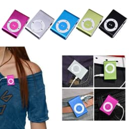New Mini MP3 Player Stylish Design USB Music Media MP3 Colourful Portable Clip Support Walkman TF Card