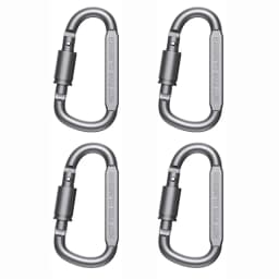 4-6PCS Carabiner Set For Key Camping Survival EDC Outdoor Keychain Clip Alloy Aluminum Tactical Caribiner Hook Karabiners