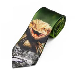 Men's Smooth Soft Polyester 8cm Tie Vintage Cute Giraffe Cat Vegetable Reindeer Pattern Printed Wedding Party Accessory Gift