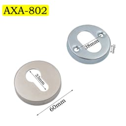 1Pcs 304 Stainless Steel Split Lock Cover Interior Door Lock Cylinder Accessories Decorative Cover