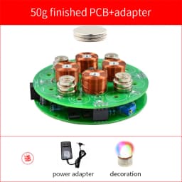 CIRMECH Intelligent Magnetic Levitation Push Type Magnetic Levitation DIY Kit DC12V 2A New Style Suspension Magnetic