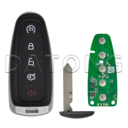 Datong World Car Remote Key Fit For Ford Explorer Edge Flex C-max Taurus ID46 PCF7953 M3N5WY8609 315Mhz Smart Control Replace