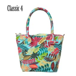 TANQU Short Long Round Flora Canvas Fabric Handle with Insert Lining for Obag Classic Mini O Bag Women's Bags Shoulder Handbag