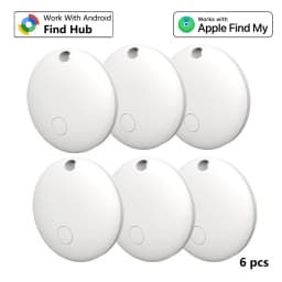 Mini GPS Dual System Tracker For Apple Find My/Android Google Find Hub App Item Finder Bag/Key Locator Smart Bluetooth Tracker