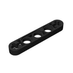 MOC PARTS GDS-691 Technical, Liftarm Thin 1 x 5 - Axle Holes compatible with lego 11478 pieces of children's toys