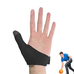 Bowling Thumb Covers Bowling Thumb Saver For Right Hand Grip Protection Adjustable Thumb Stabilizer Bowling Glove