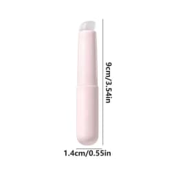Nail Art Silicone Head Nail Brush Makeup Applicator Sticks Reusable Chrome Glitter Applying Easy-Daub Pigment Manicure Tools
