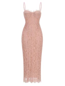 Sexy Spaghetti Strap V Neck Lace Long Dress Women Black Floral Lace Sleeveless Bodycon Dresses Elegant Evening Celebrity Party