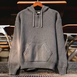 Maden Casual Knit Sweater Half-zip Basics Hoodies for Men Autumn Winter Fashion Brand Pullovers Warm Hooded Sweatshirt Tops