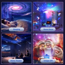 1 PC 13 in 1 Star Projector Night Light Galaxy Projector Bedroom Planetarium Projector with Timer and Rotation Function