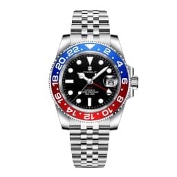 Corgeut 40mm Men's Custom logo NH34 Watch - Custom Logo. Customizable Strap, Dial, Engravings. Auto, Cal, Mech, Sapphire Glass