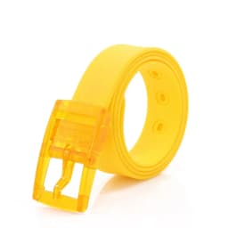 Silicone Belt Square Pin Buckle Belts for Jeans Pants Chic Metal free Waistband Luxury Brand Design