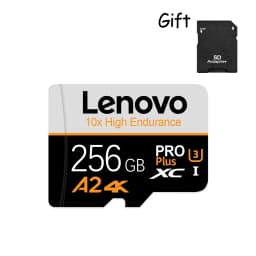 Lenovo High Speed SD Memory Card 512GB 4K Full HD Micro Video Card Compatible with Phone GoPro Action Camera 128GB 256GB SD Card