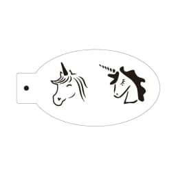PET Stencil For Face Body Face Painting Paint Reusable Templates For Body Arts Cosplay Halloween Christmas Party