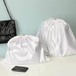〔CC〕|1Pc Satin Handbag Dust Covers - Breathable Reusable Dust Pouches Luxury Bag Protectors
