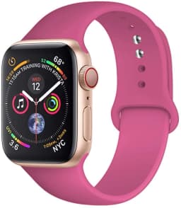 Strap For Apple Watch band 45mm 44mm 41mm 42mm 40mm 49mm 38mm Silicone correa bracelet iWatch series 9 8 5 4 3 8 6 SE 7 Ultra